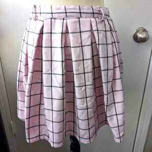 Hot Topic Plaid Skirt Large